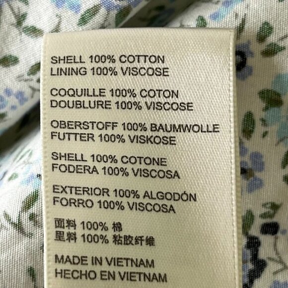 Free People Women's Petunia Cotton Mini Dress Tea Combo New With Tags - Picture 11 of 16